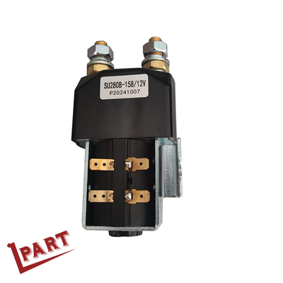 電気フォークリフト部品 黒 固体直流電源コンタクター SW280B-158 12V