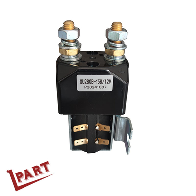 電気フォークリフト部品 黒 固体直流電源コンタクター SW280B-158 12V
